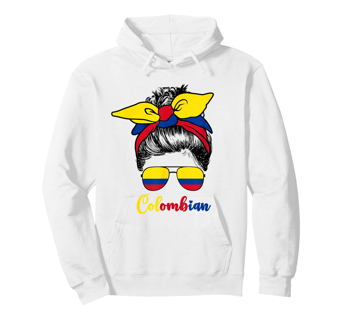 Colombian Girl For Women Girls Cute Colombiana Colombia Flag T-Shirt