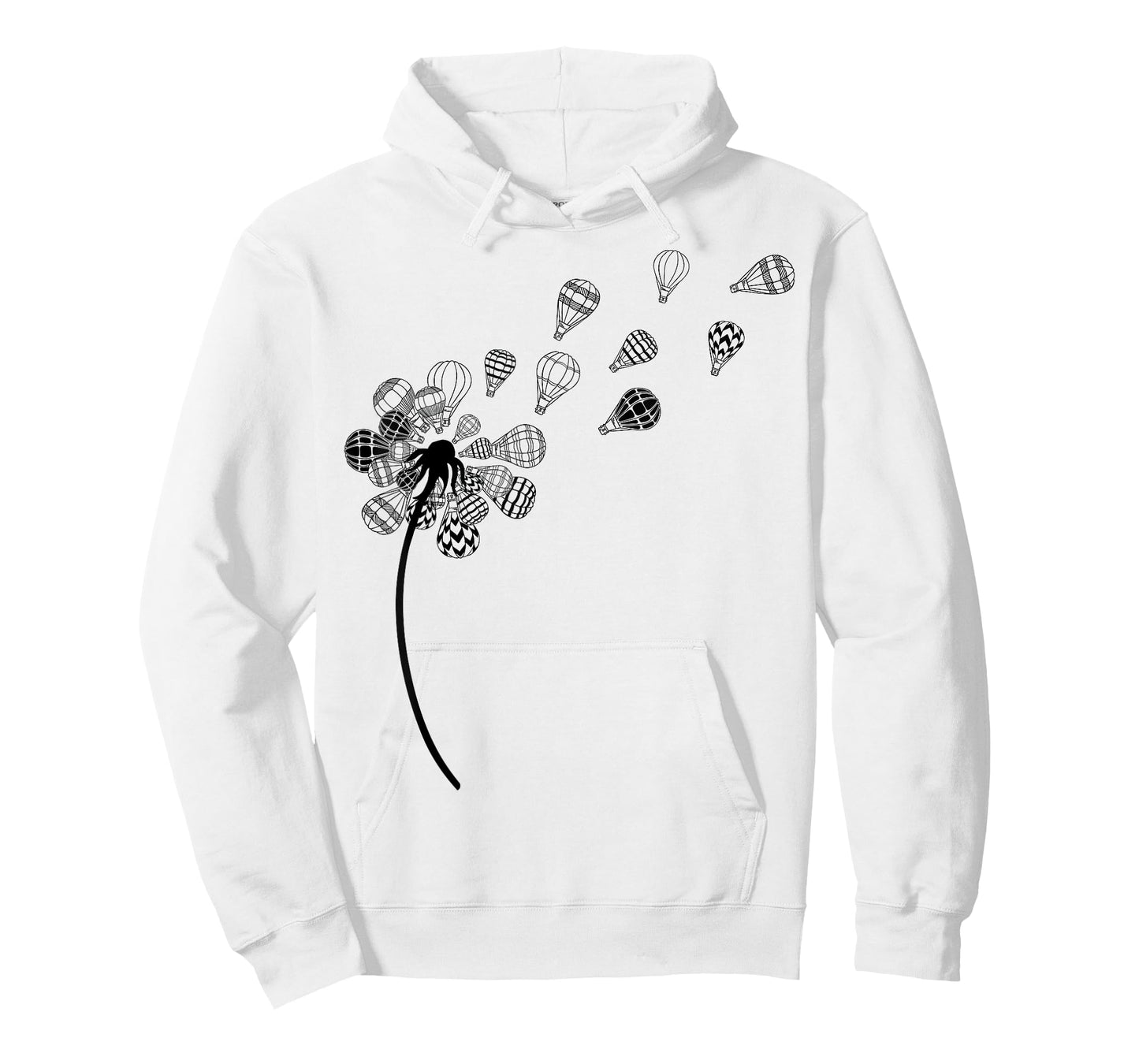 Dandelion Ballooning Shirt Hot Air Balloon Pilot Balloonist T-Shirt