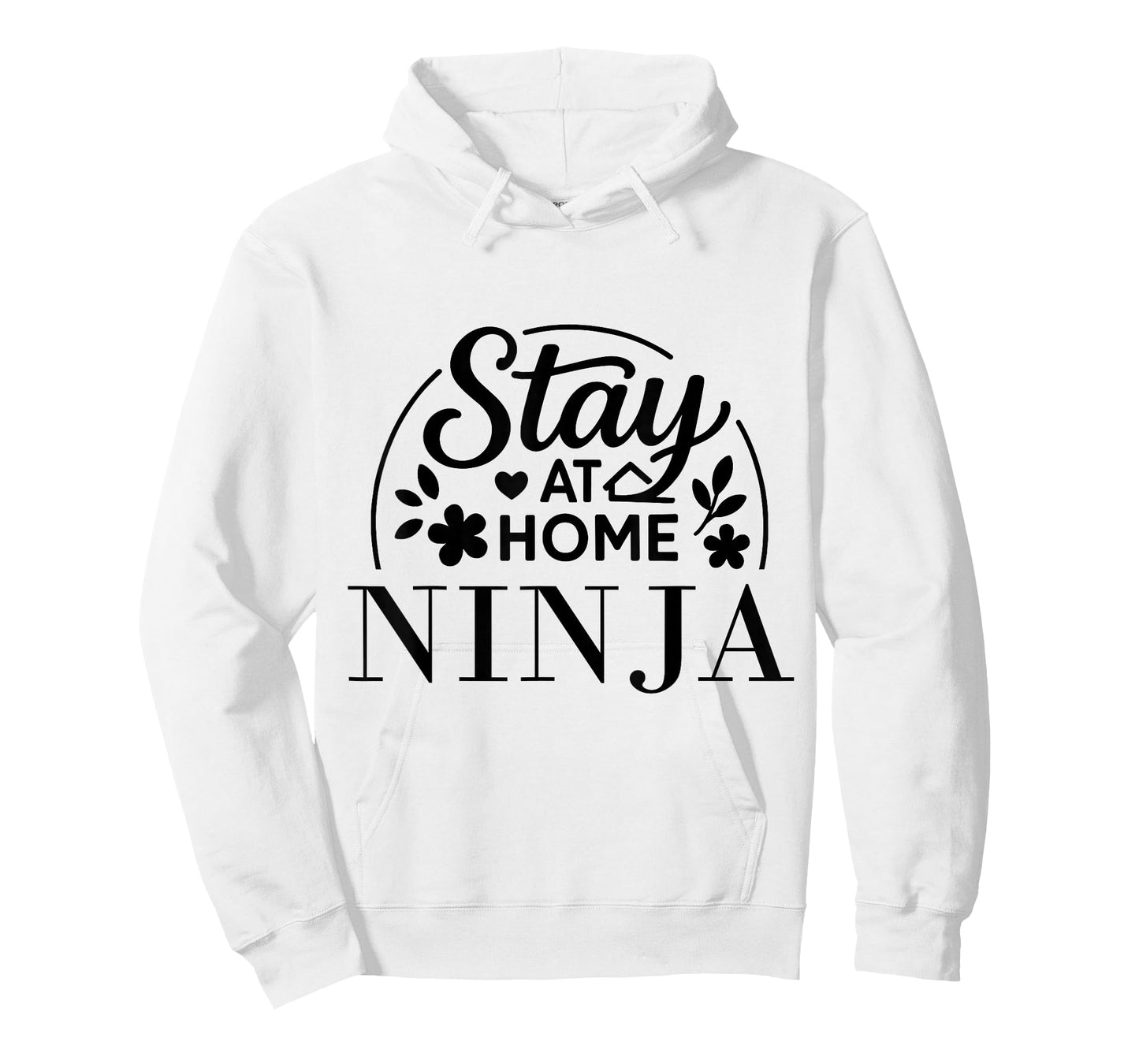 Stay at Home Ninja Funny Quote Suitable for Kids Men Women. T-Shirt