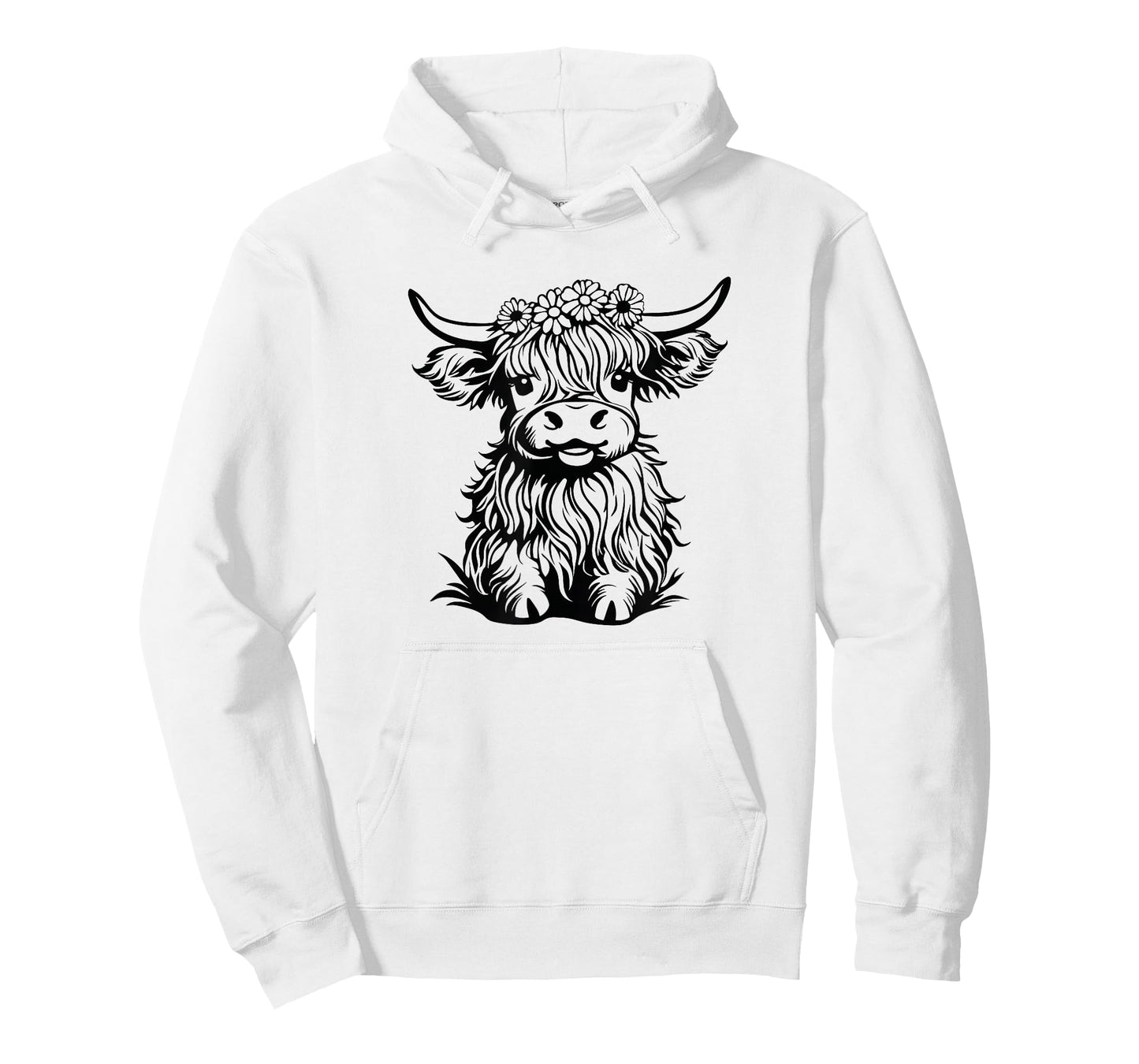 Highland Cow Cute Design for Women Western Fashion Country T-Shirt