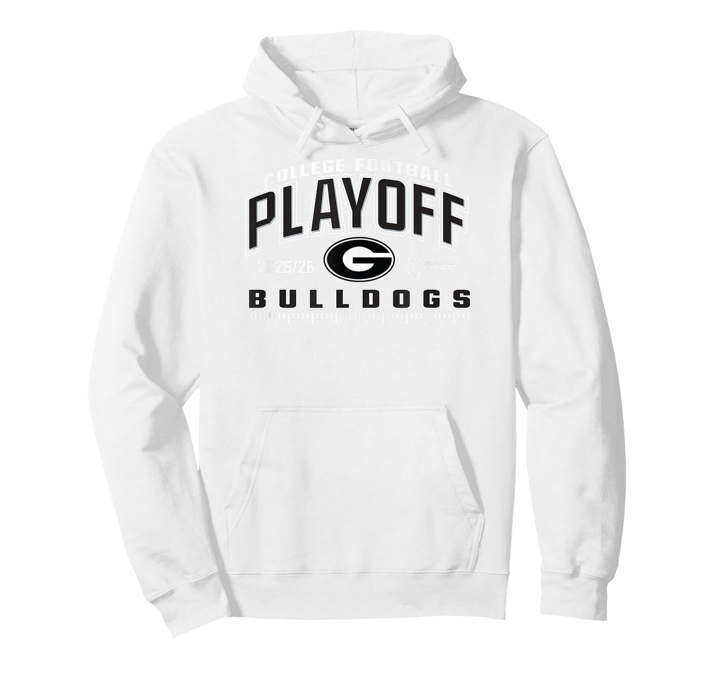 Georgia Bulldogs College Football Playoff CFP 2025-26 Red T-Shirt