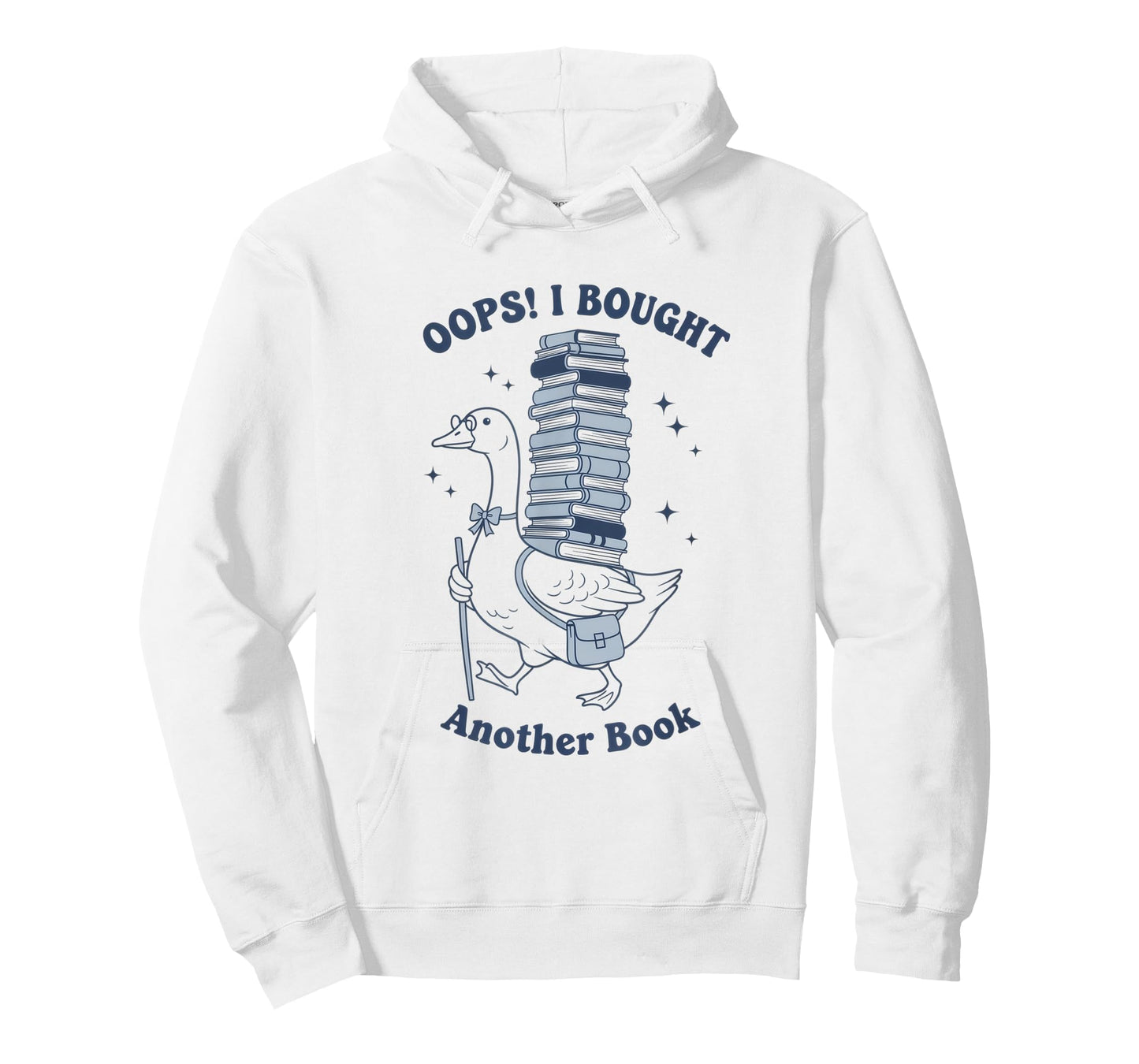 Oops I Bought Another Book - Funny Goose Design T-Shirt