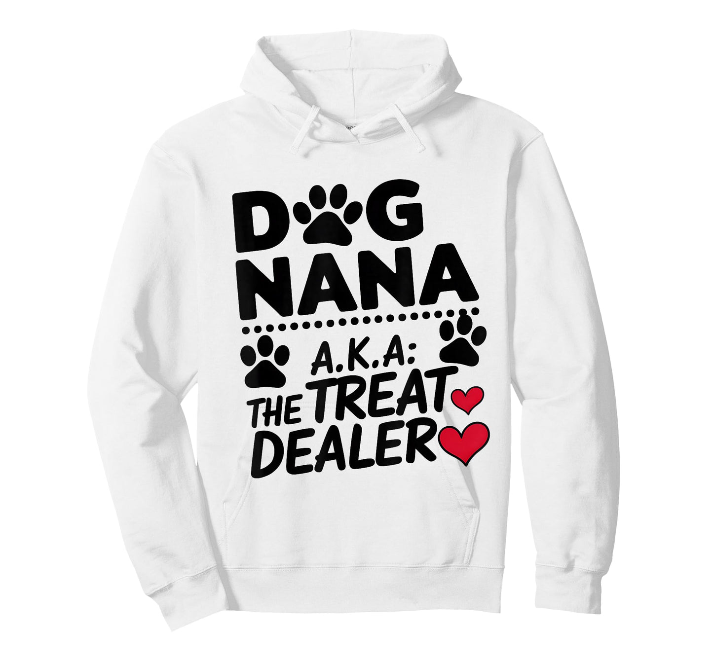 Dog Nana The Treat Dealer Pet Lover Grandma Mothers Day T-Shirt