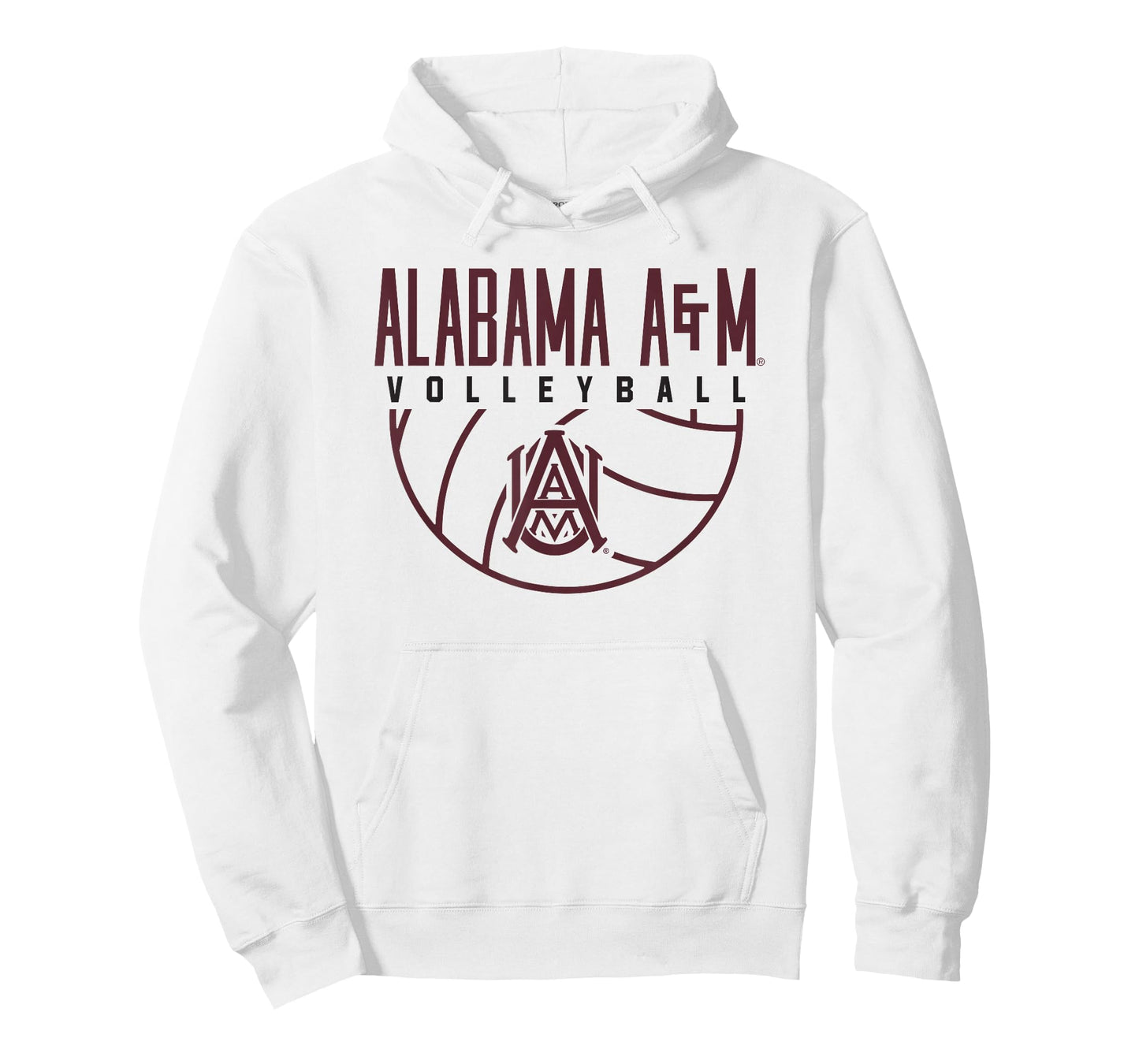 Alabama A&M University Bulldogs Volleyball Arch T-Shirt