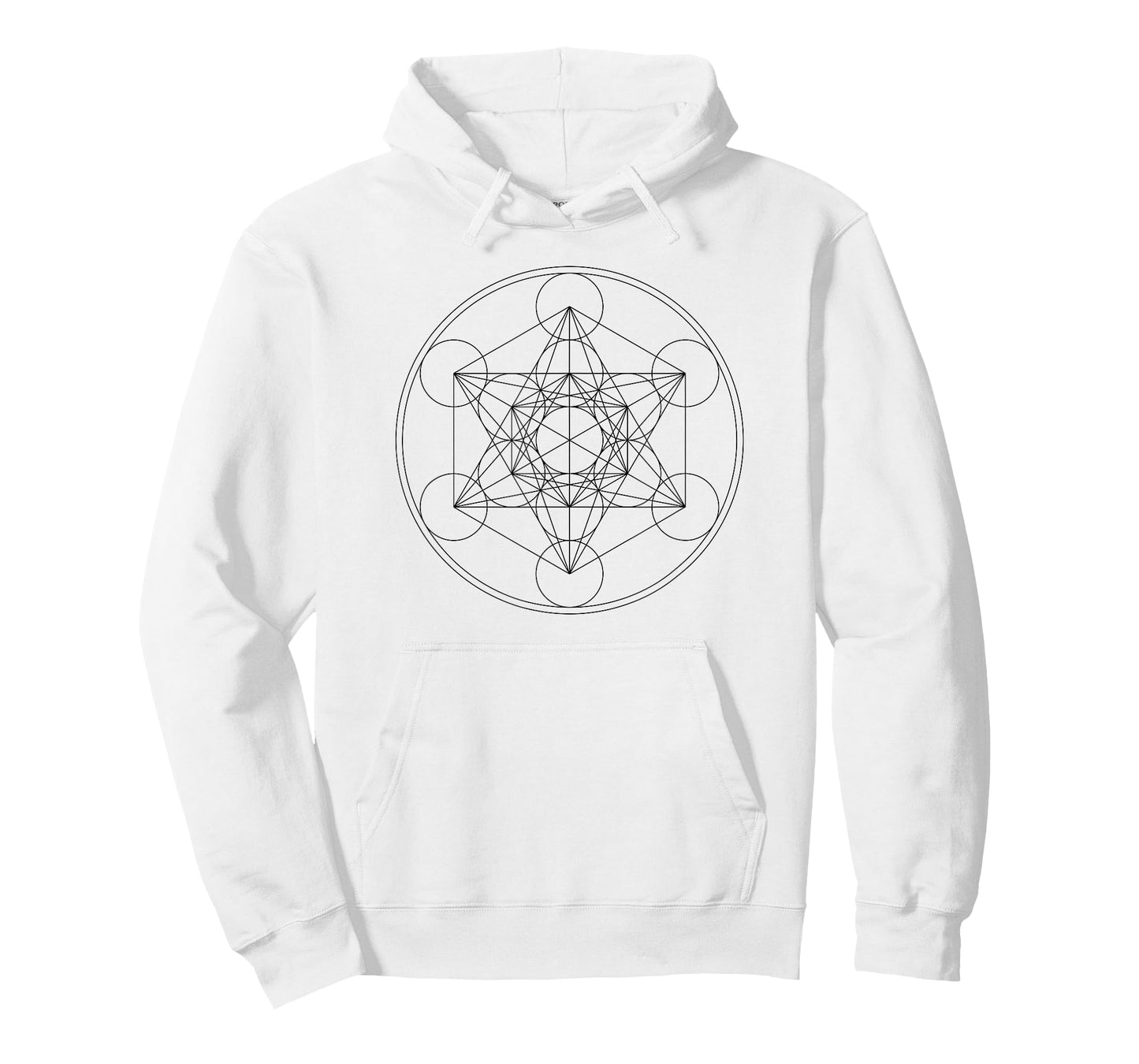 Metatrons Cube Sacred Geometry Yoga Spiritual Symbol 4D T-Shirt