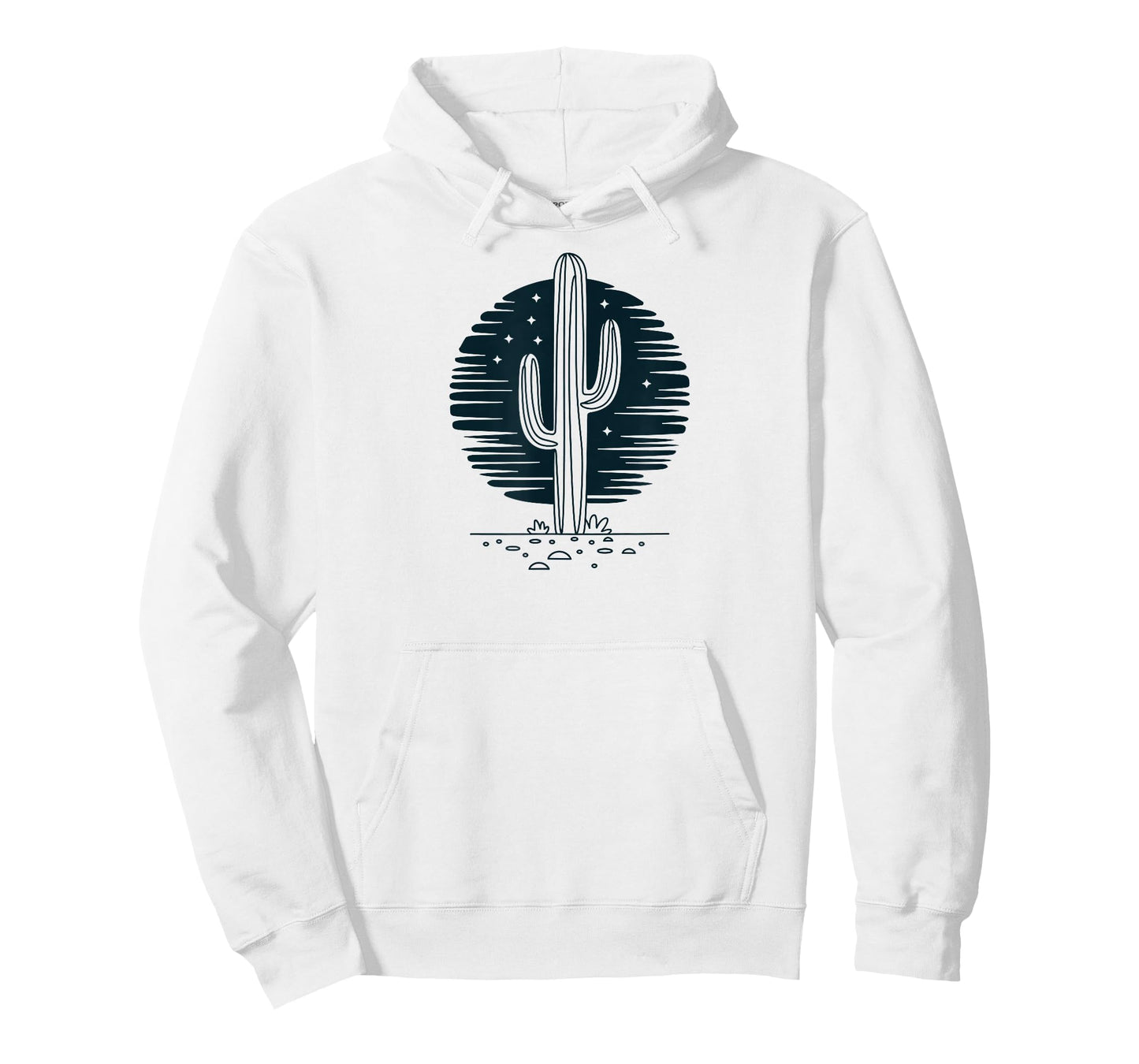 Retro Cowboy Old Western West Cactus Desert Landscape T-Shirt