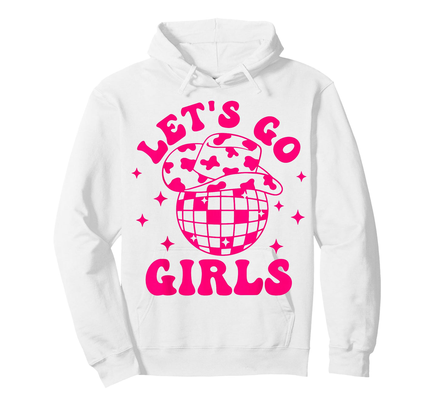 Let's Go Girls Disco Ball Western Country Southern Cowgirl T-Shirt