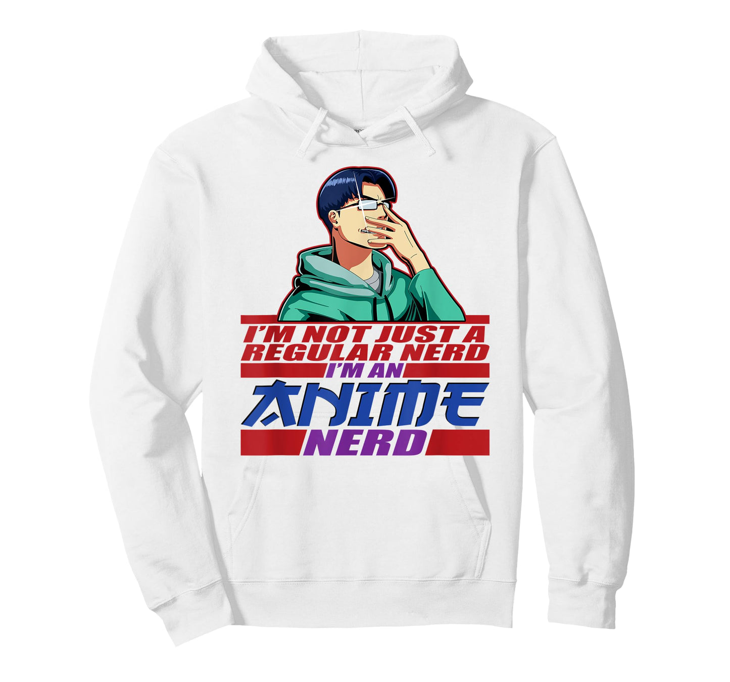 Anime, Men Boys, I'm An Anime Nerd, Manga, Kawaii Funny T-Shirt