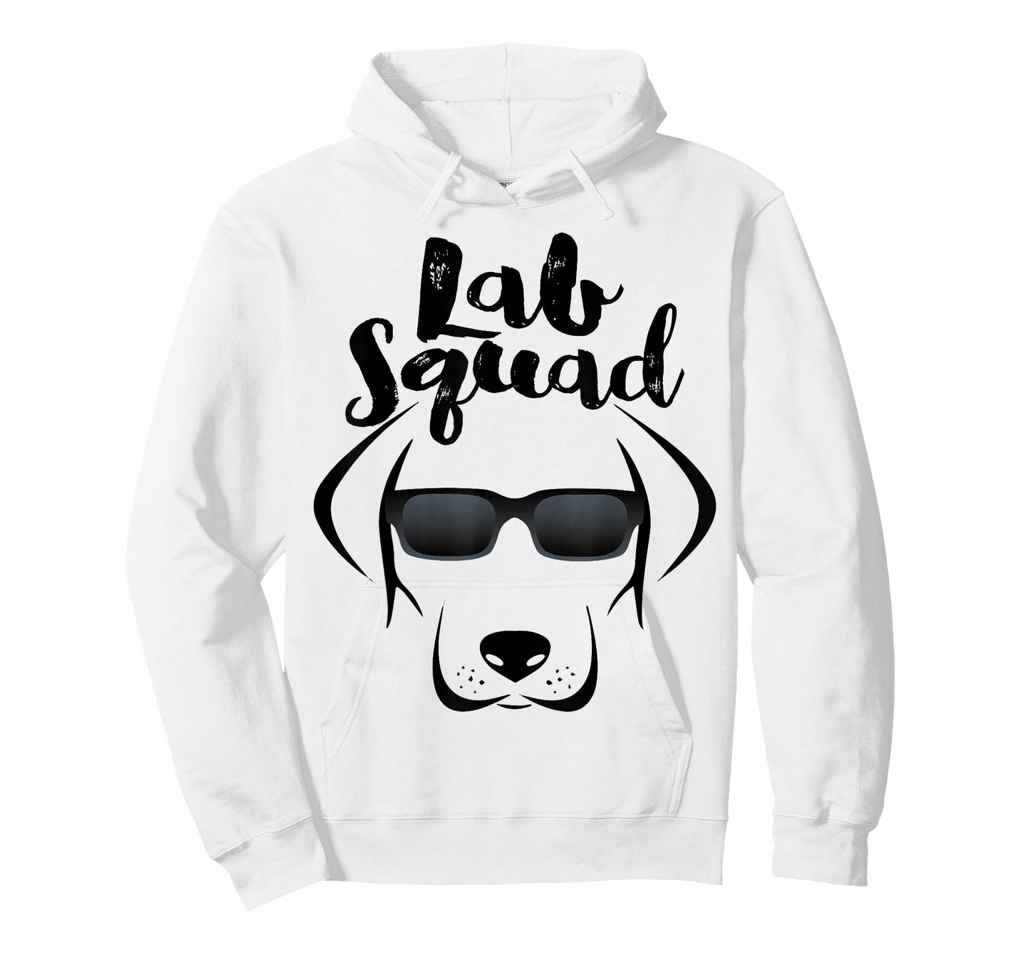 Labrador Dog Gift, Black Lab Yellow Lab Squad Love Design T-Shirt
