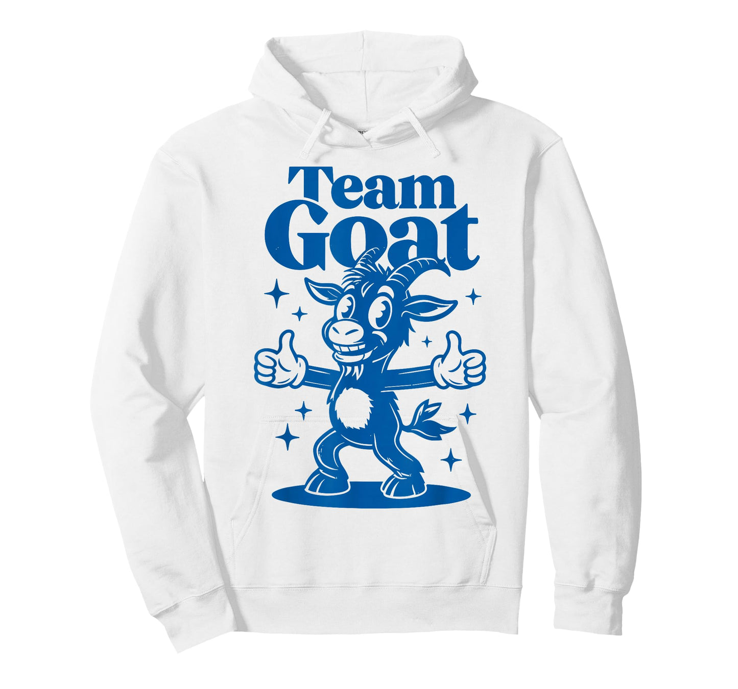 Team Goat Funny Cartoon Farm Party Retro Barn Animal Theme T-Shirt