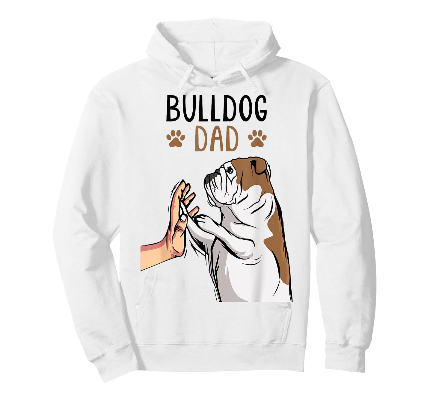 Bulldog Dad Funny English Bulldog Dog Owner Men T-Shirt