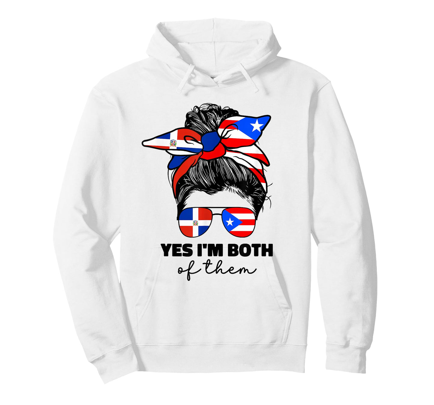 DominiRican Girl Women Dominican And Puerto Rican Rico Flag T-Shirt