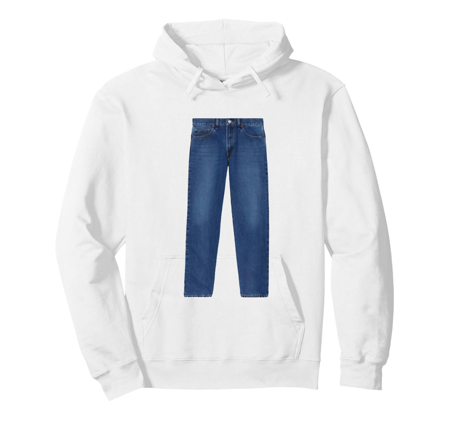 Pants on a Shirt - Jeans on a Shirt T-Shirt