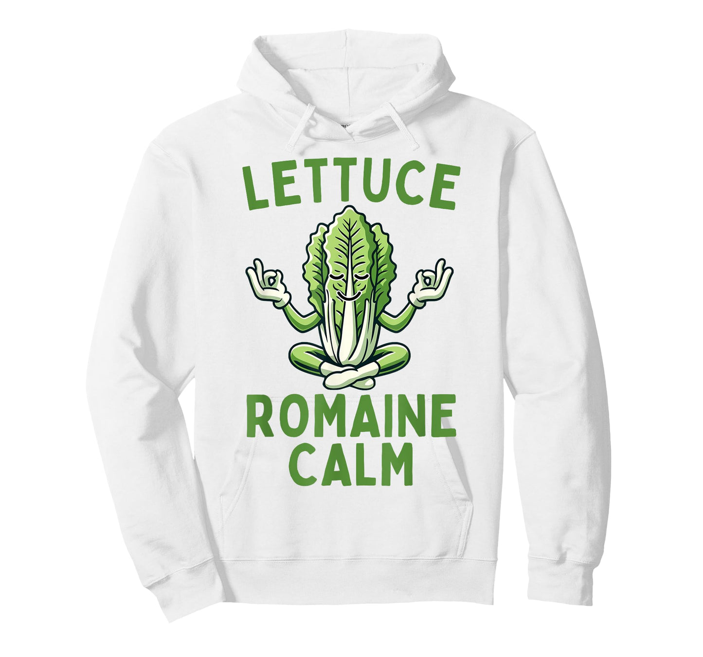 Lettuce Romaine Calm Vegetarian Vegan Veggie Yoga Lover T-Shirt