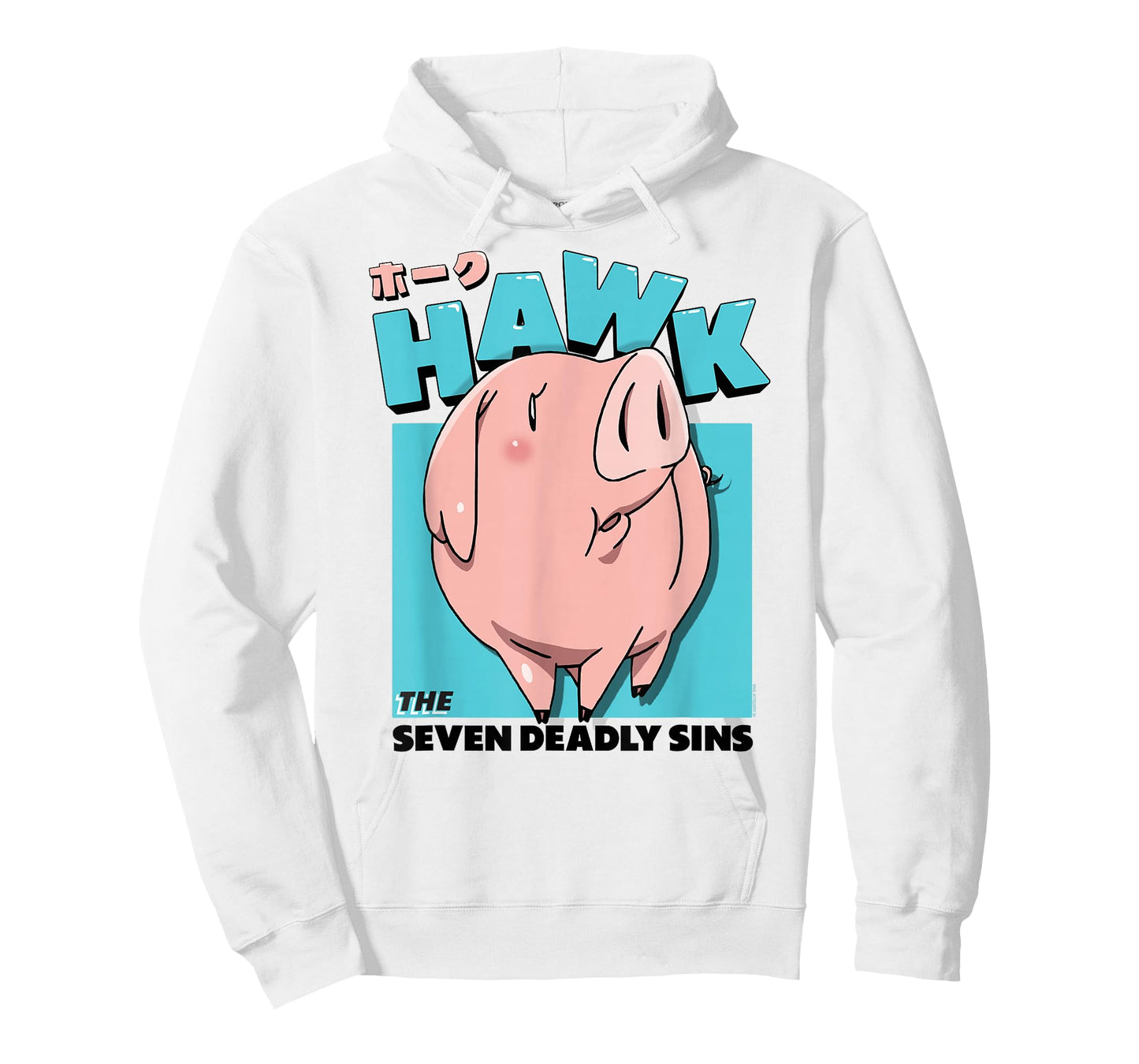 The Seven Deadly Sins Hawk The Pig Cute Portrait Anime T-Shirt