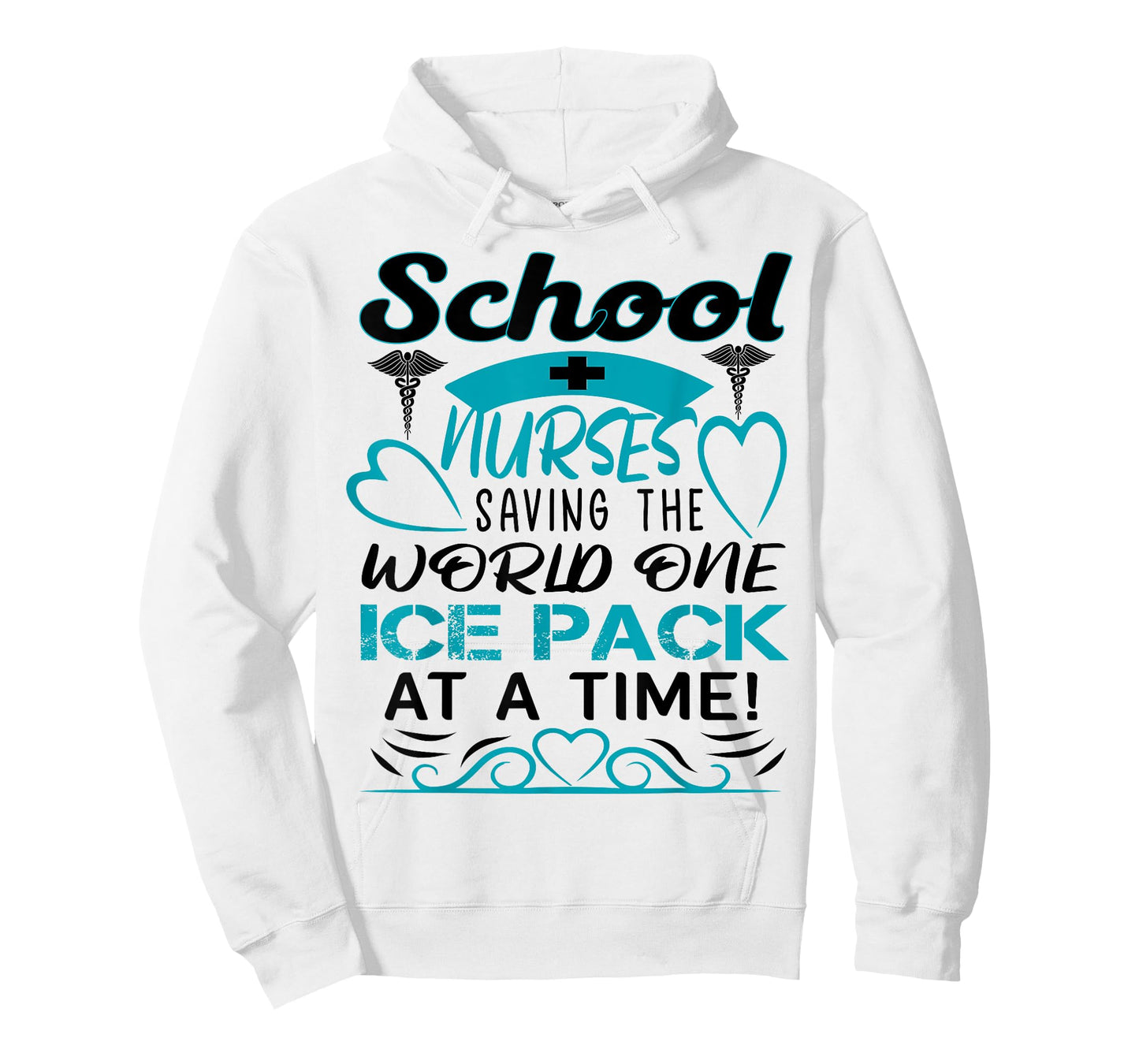 School Nurses Saving The World One Ice Pack at A Time T-Shirt