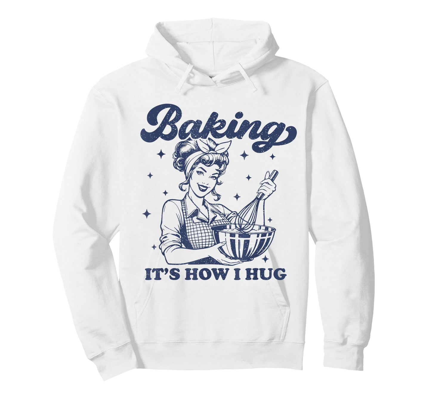 Retro Baking Tee For Women Bakers Baking It’s How I Hug T-Shirt