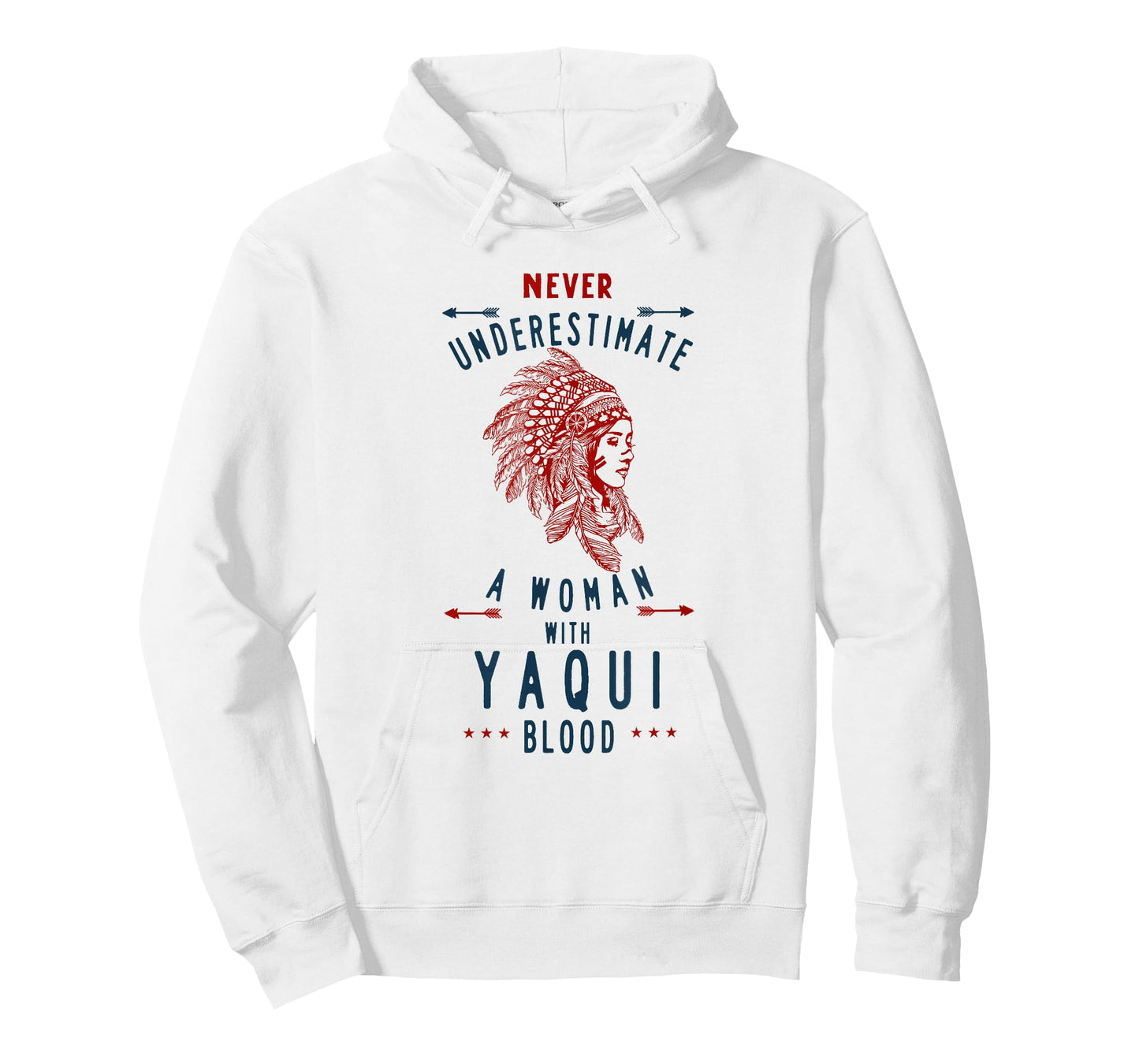 Yaqui Native Mexican Indian Woman Never Underestimate T-Shirt
