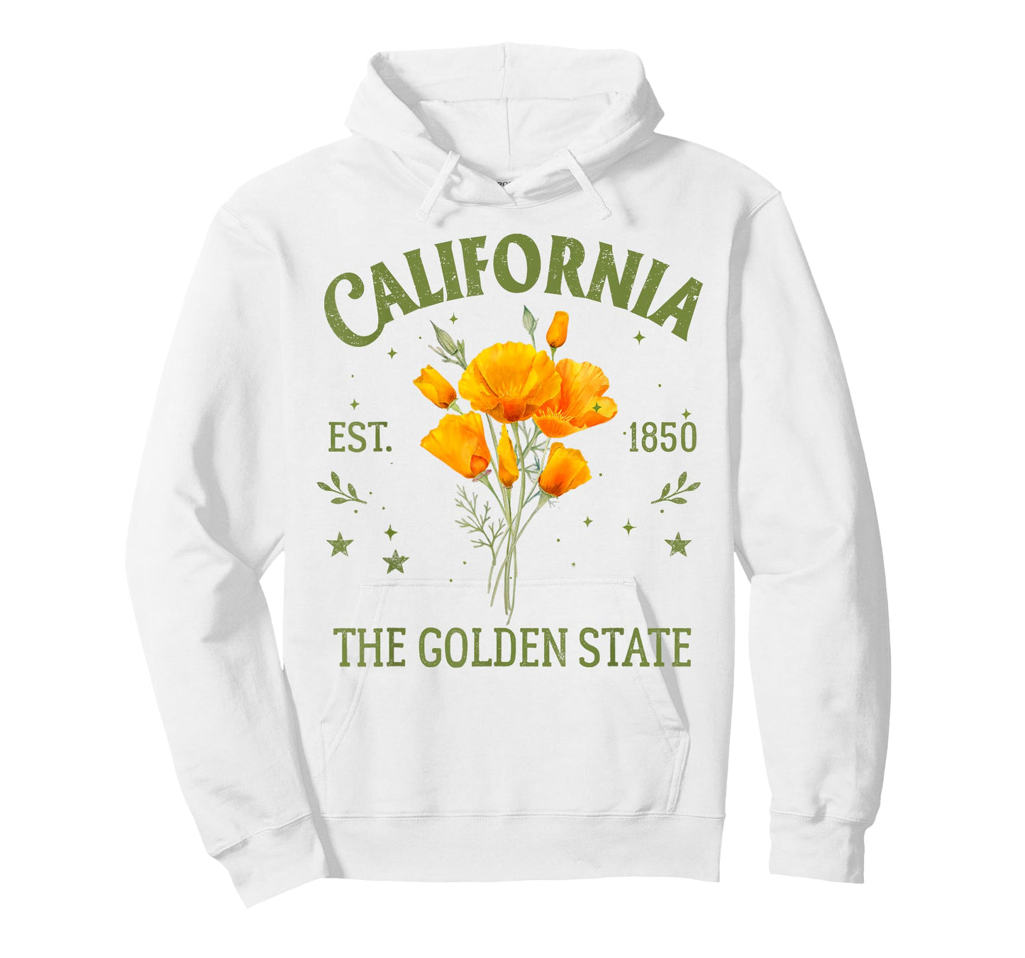 California State California Poppy California Souvenir Trip T-Shirt
