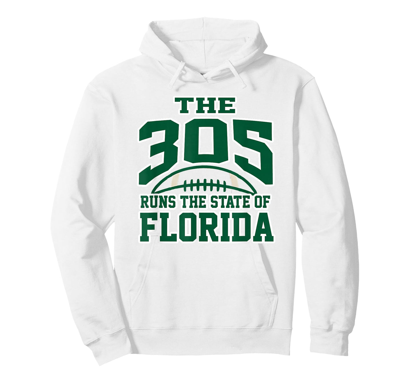 305 Miami Area Code Runs The State of Florida Pride Apparel T-Shirt