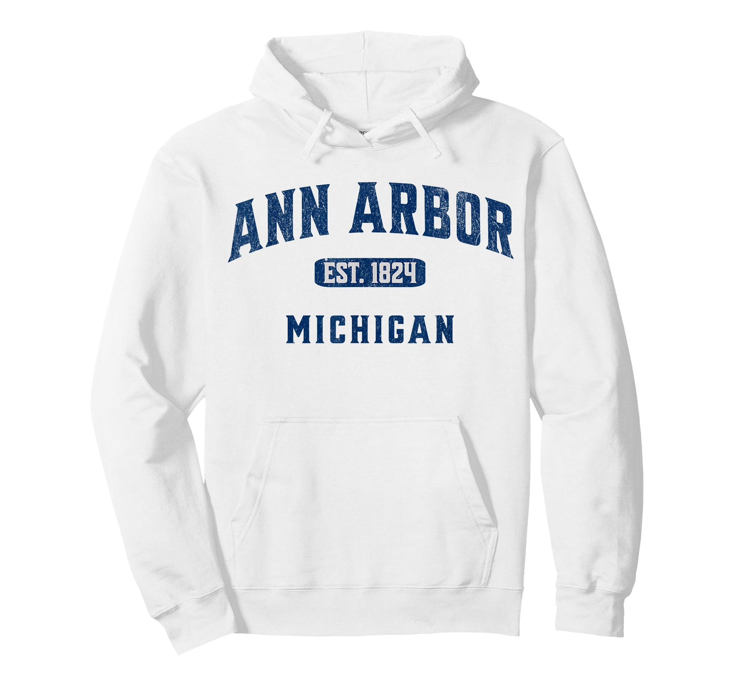 USA City Visit Ann Arbor Michigan Vintage Athletic Souvenir T-Shirt