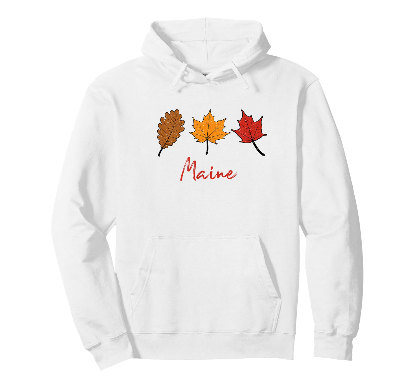 Maine Fall Foliage Autumn Leaf Peeping Oak Maple Leaves T-Shirt