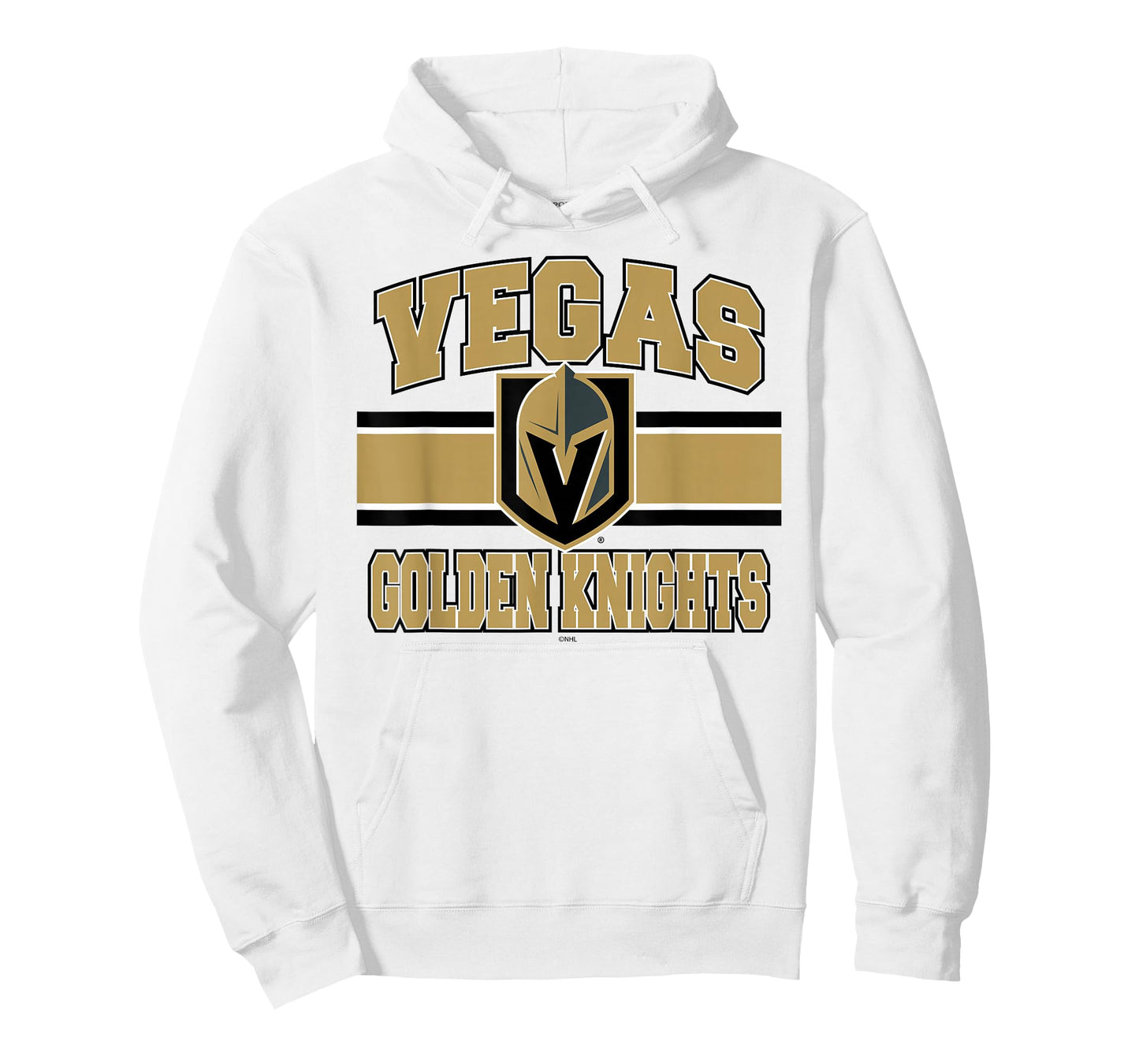 Vegas Golden Knights Stripe Gray Officially Licensed T-Shirt