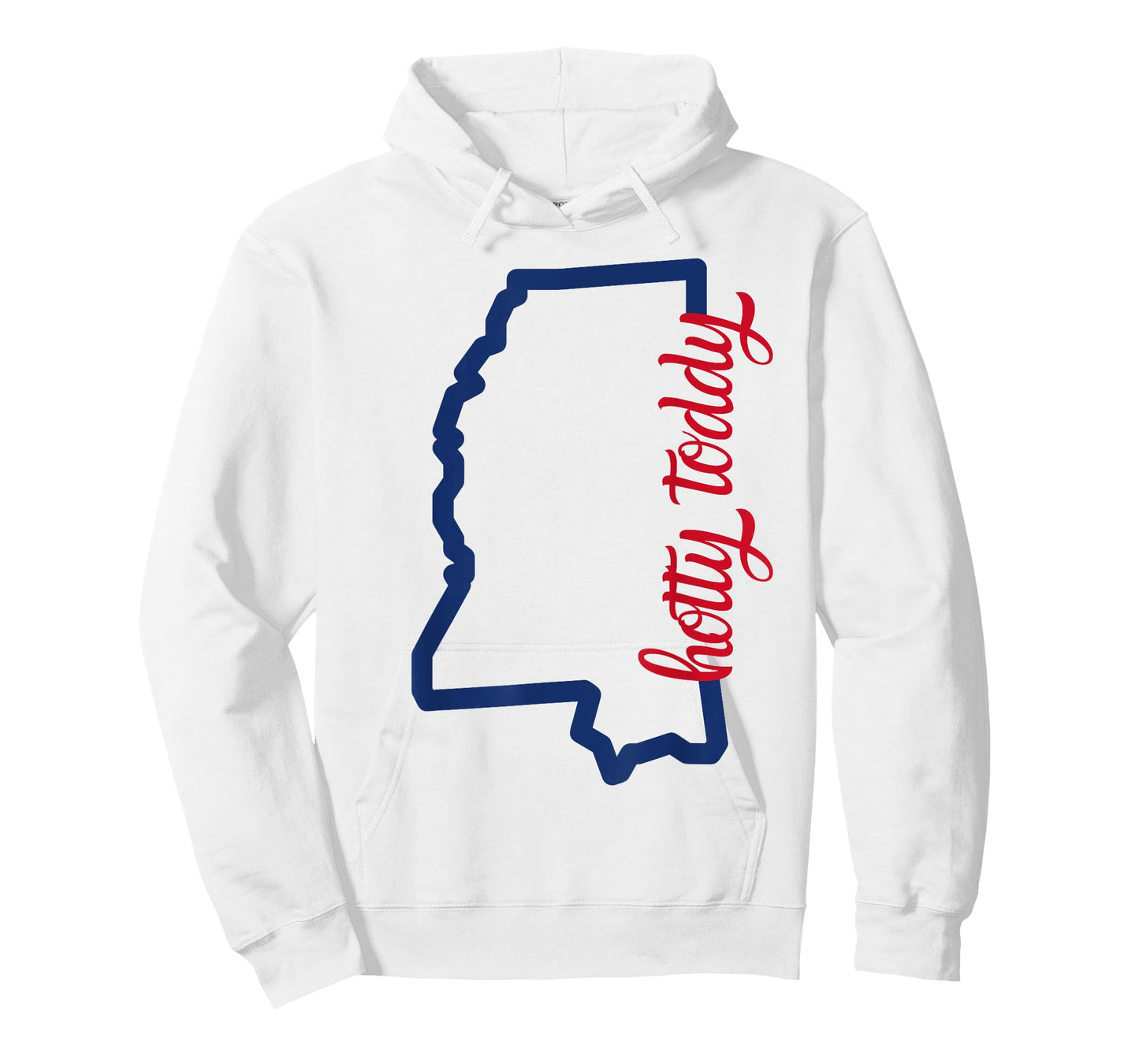 Mississippi Map Hotty Toddy T-Shirt