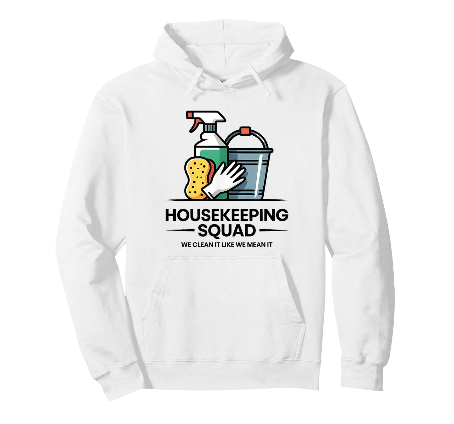 Funny Housekeeping Squad We Clean It Housekeeper T-Shirt