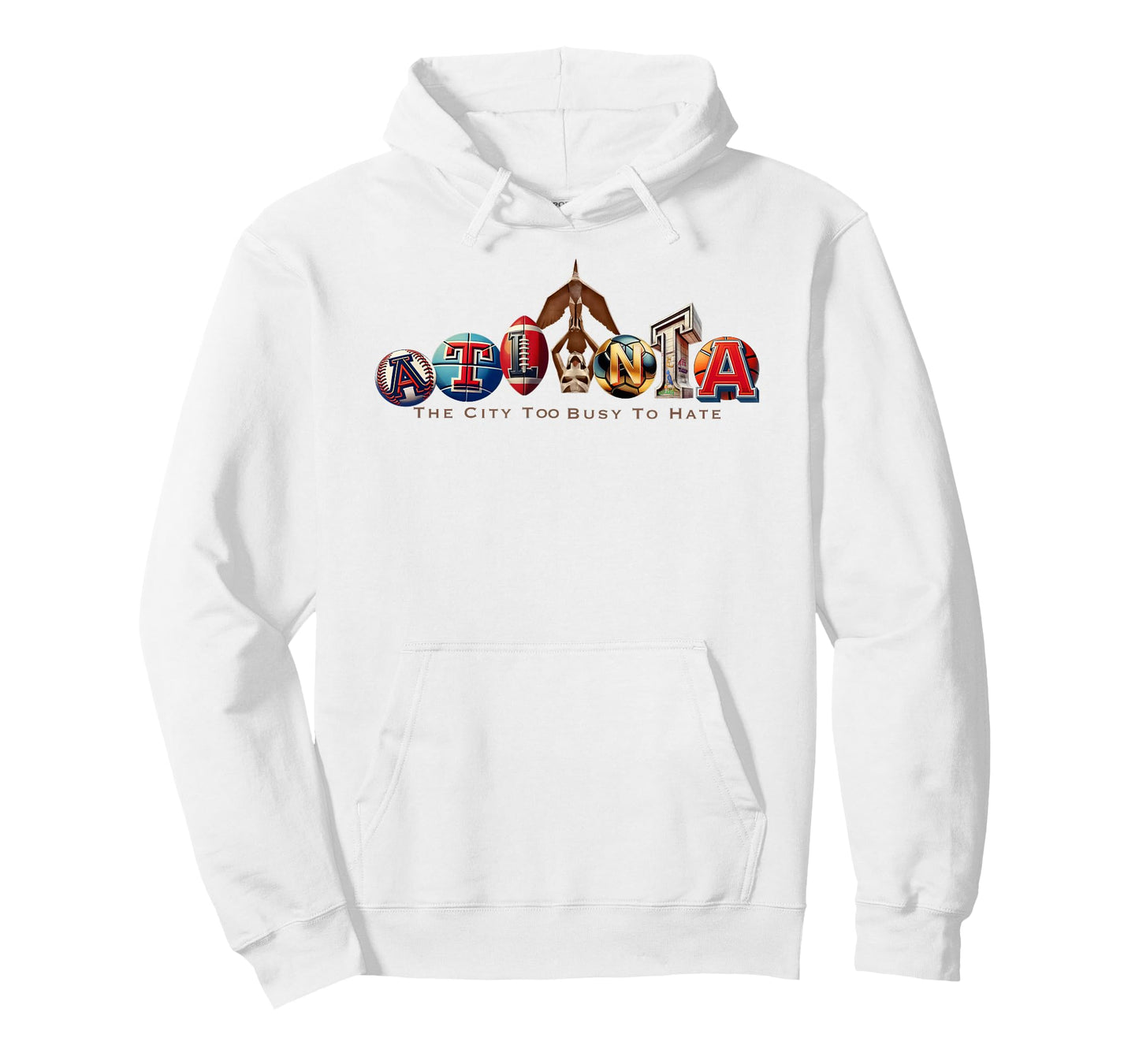Silicon Peach Atlantan City Team Fan Atlanta Georgia Proud T-Shirt
