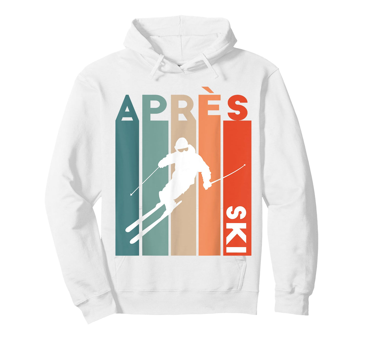 Retro vintage skiing ski skier retro vintage apres ski T-Shirt