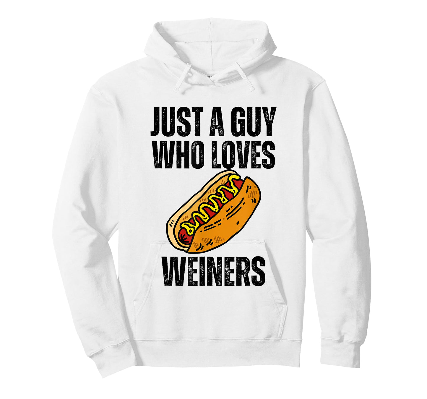 Just A Guy Who Loves Weiners Funny LGBTQ Hotdog Men T-Shirt