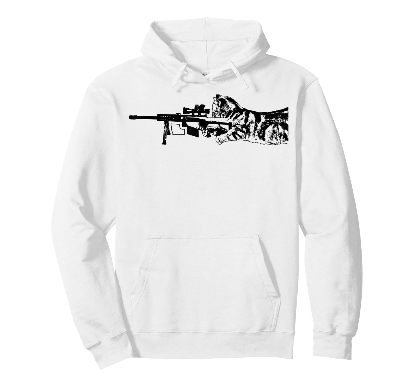Scout Snipurr Funny Cat Sniper T-Shirt