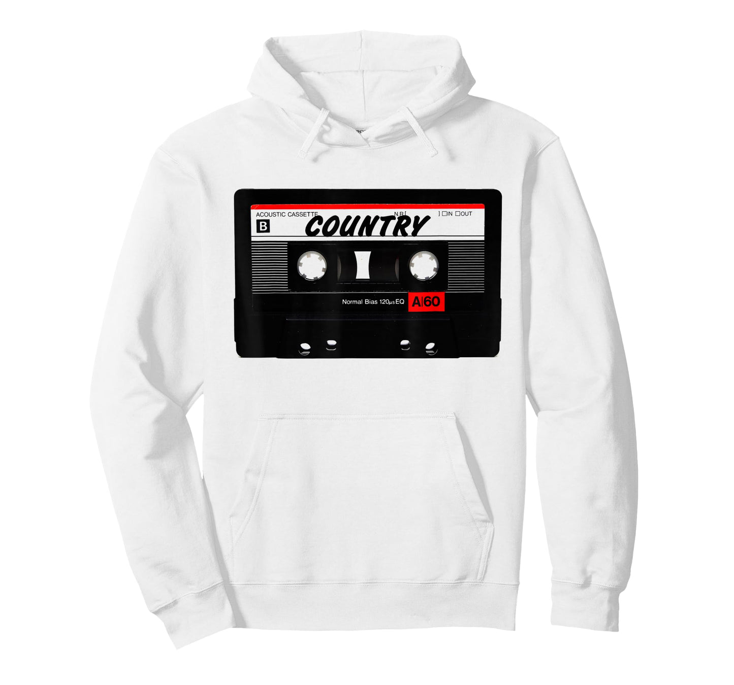 Country Music Mixtape 90s 80s 70s Retro Audio Cassette Tape T-Shirt