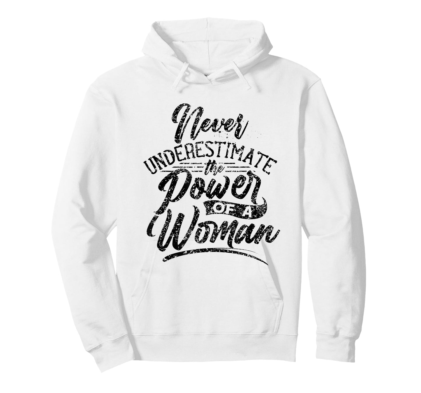 Never Underestimate The Power Of A Woman Female Girl T-Shirt
