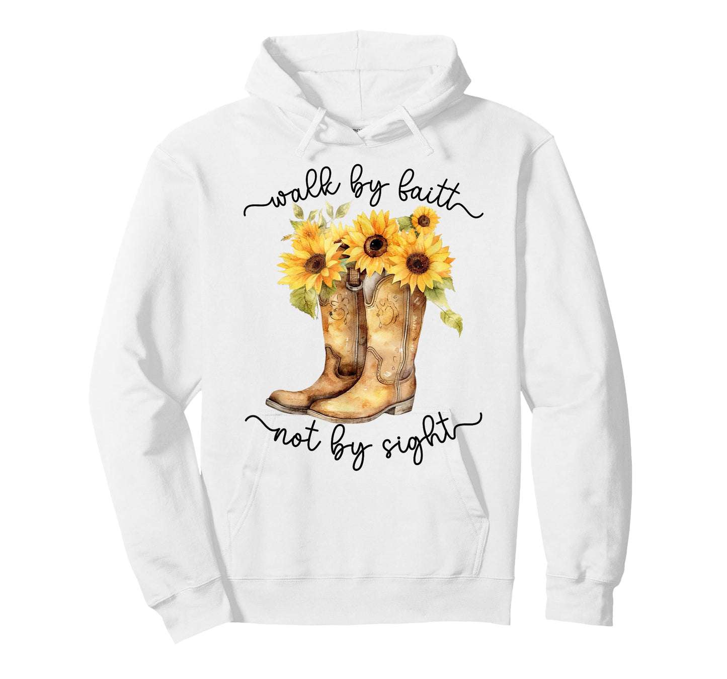 Christian Cowgirl Western Cowboy Sunflower Boots For Women T-Shirt