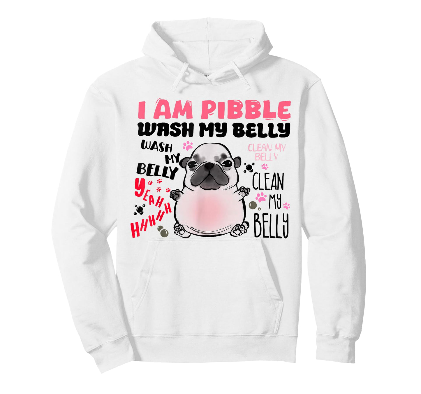 I Am Pibble Wash My Belly Pibble Meme Funny Dog Brainrot T-Shirt
