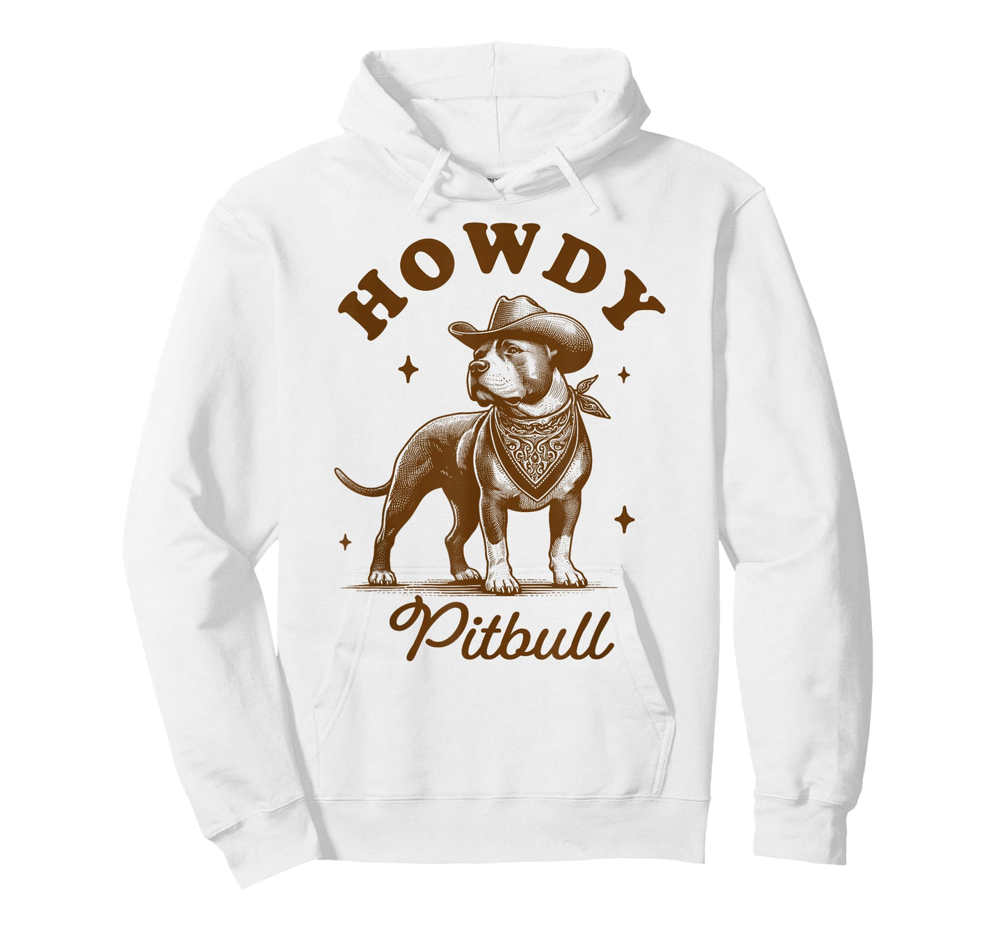 Pitbull Pittie Mom Pitbull Lover Western Life Howdy Pitbull T-Shirt