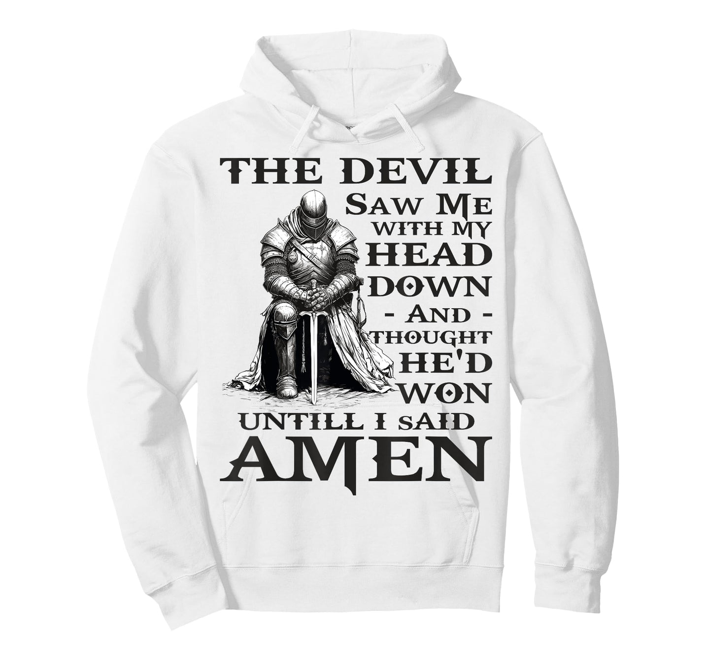 The Devil Saw Me With My Head Down christian T-Shirt