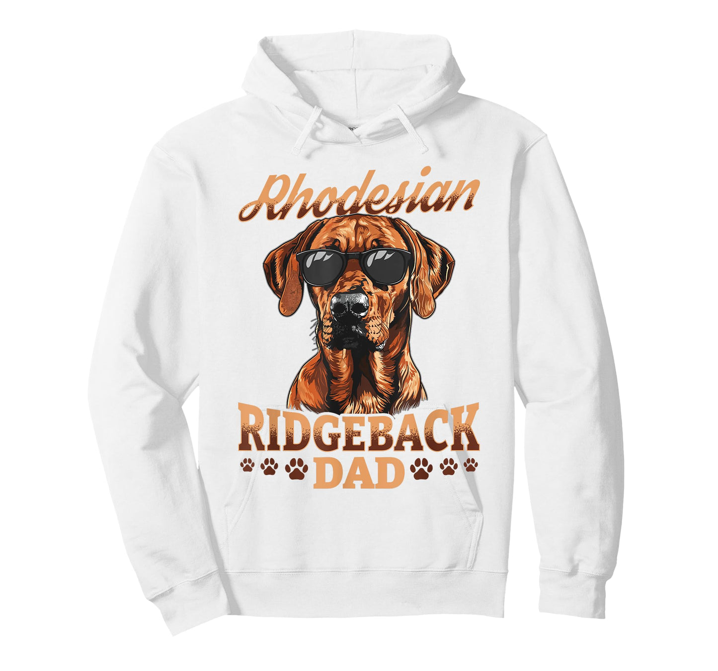 Rhodesian Ridgeback Dog Breed Rhodesian Ridgeback Dad T-Shirt
