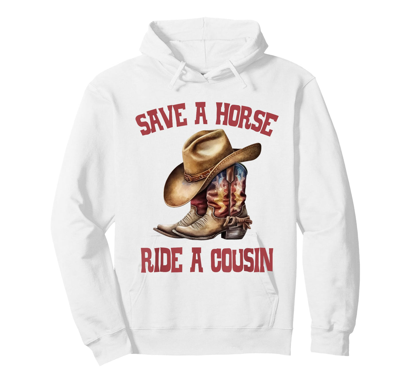 Save A Horse Ride A Cousin All Trash No Trailer Trash Y'all T-Shirt
