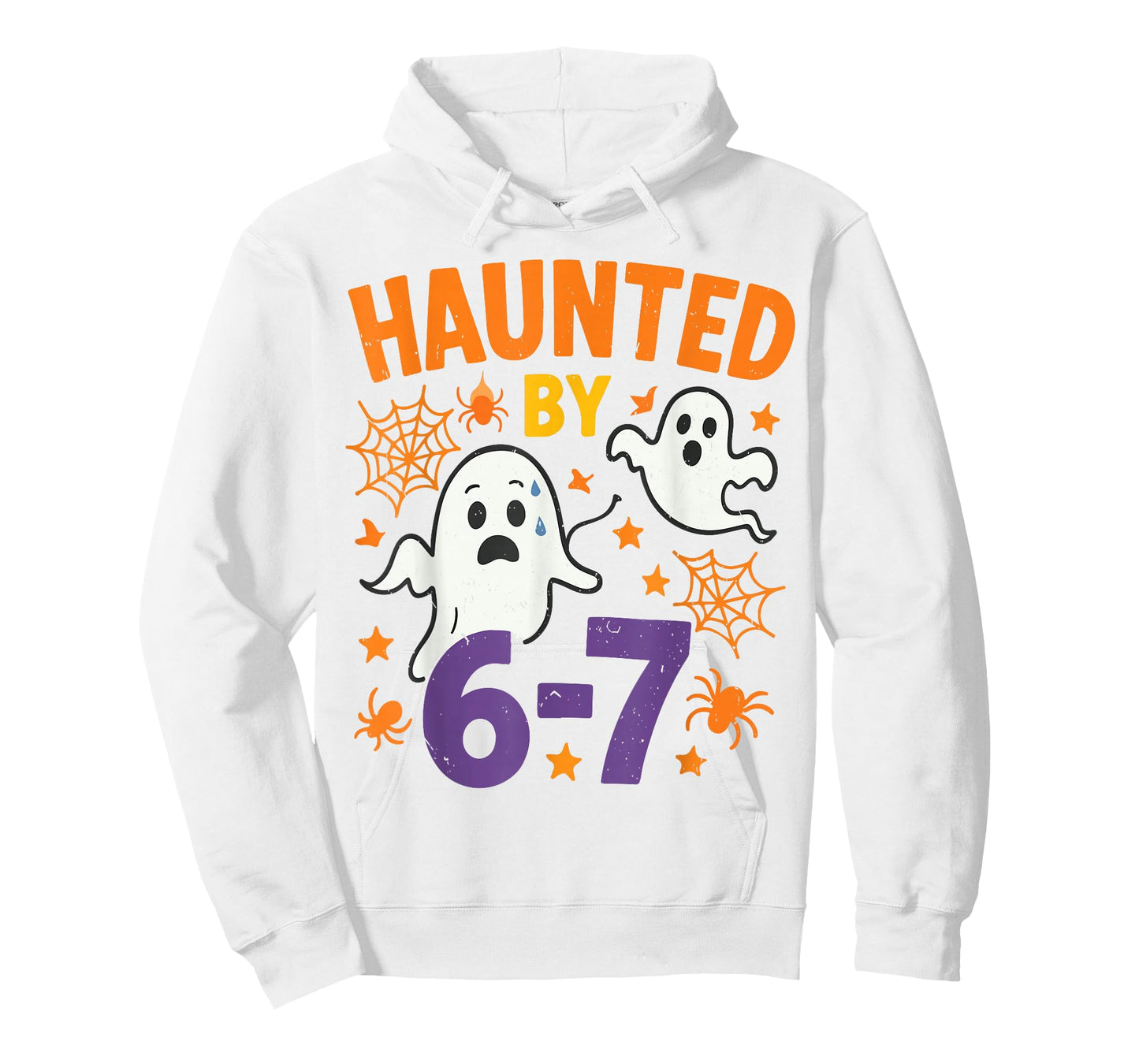 Haunted 67 Ghost Math Teacher Halloween Costume Math Pun T-Shirt