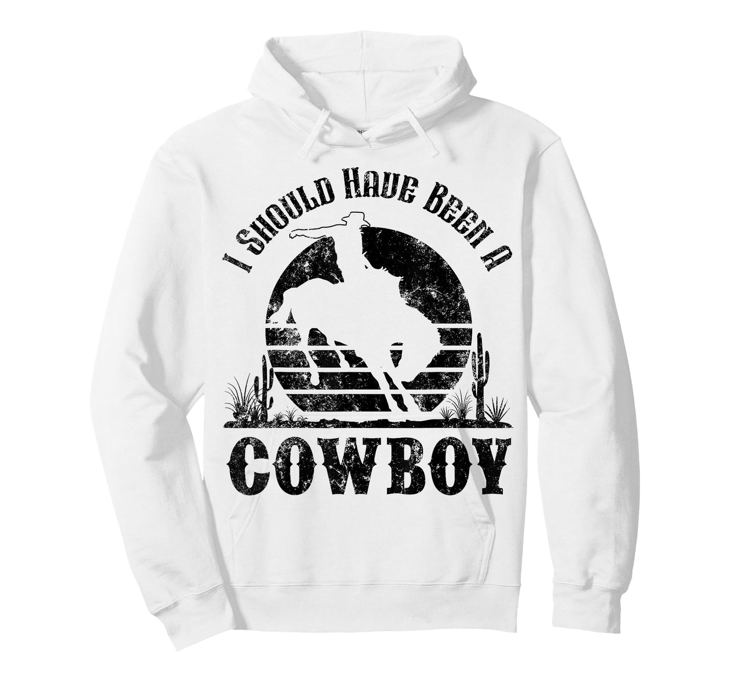 I Should Have Been A Cowboy Western Country Cowgirl Howdy T-Shirt