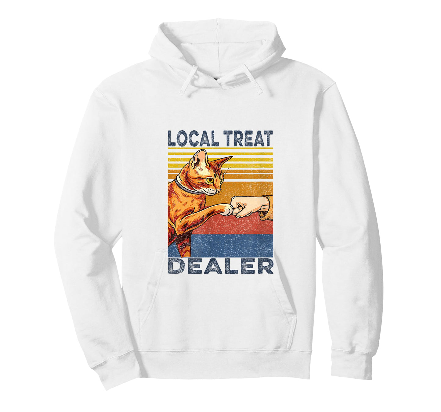 local treat dealer Cute and Funny Cat Kitty Lover Men Women T-Shirt