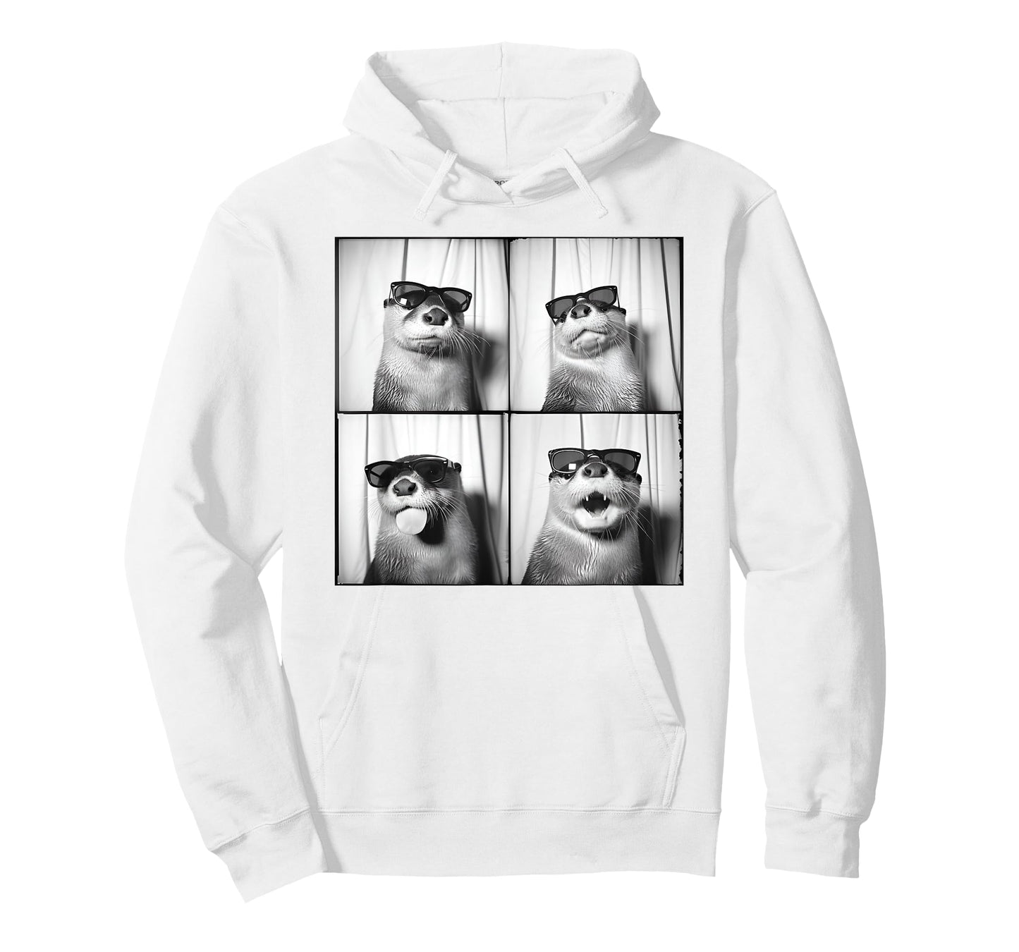 Funny Otter In Sunglasses Love Otters Sea Otter Lover T-Shirt