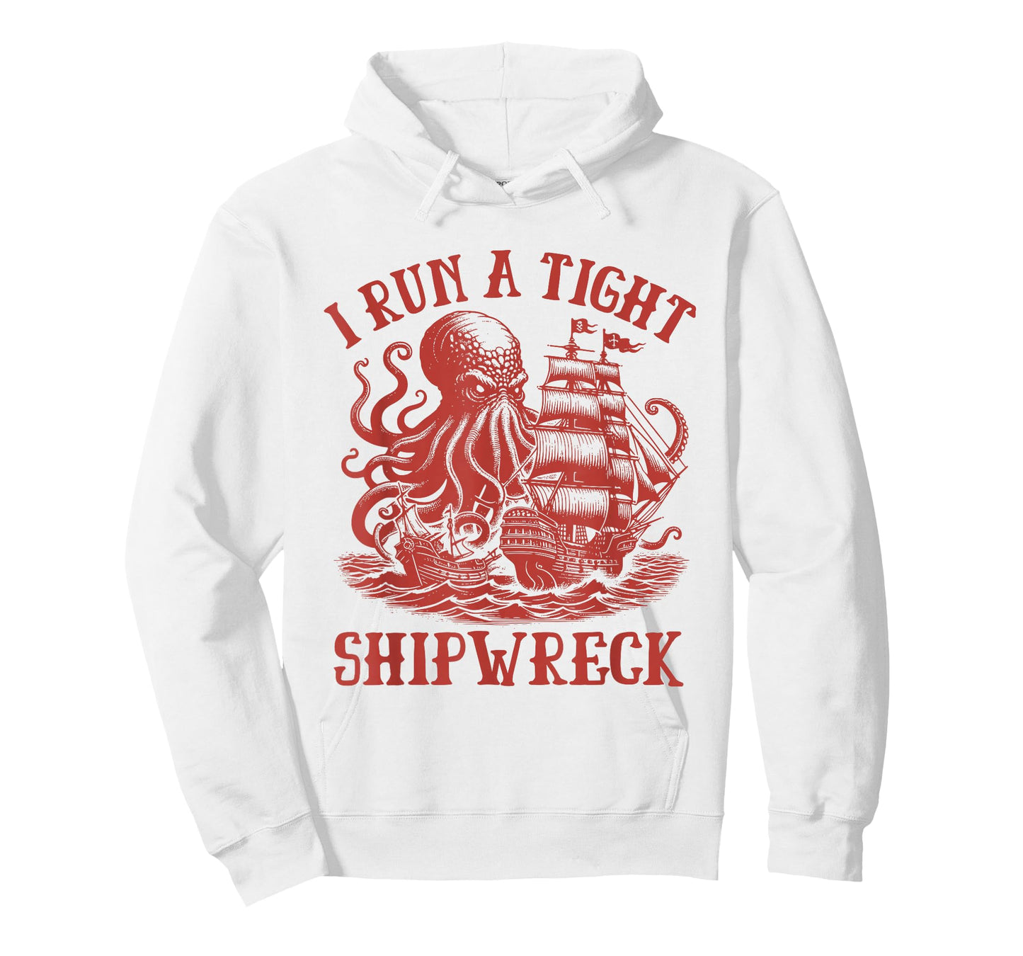 Vintage I Run a Tight Shipwreck Sarcastic Homeschool Mom T-Shirt