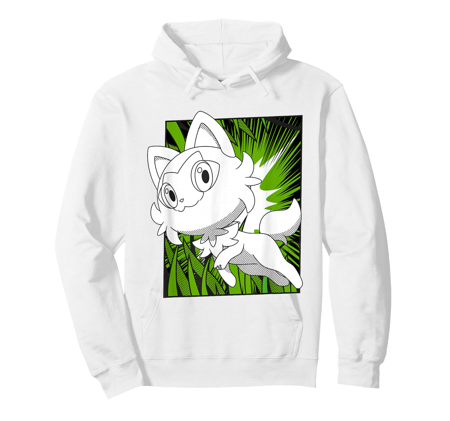 Pokémon Sprigatito In The Grass Manga Panel T-Shirt