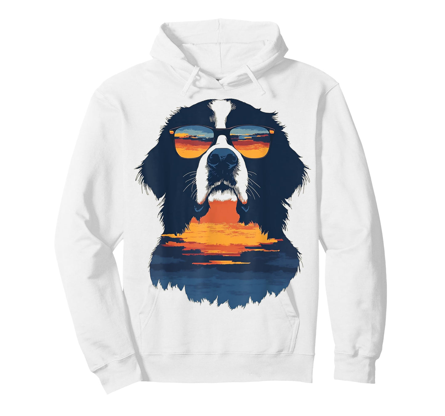 Bernese Mountain Dog Hawaiian Men Women Kids T-Shirt