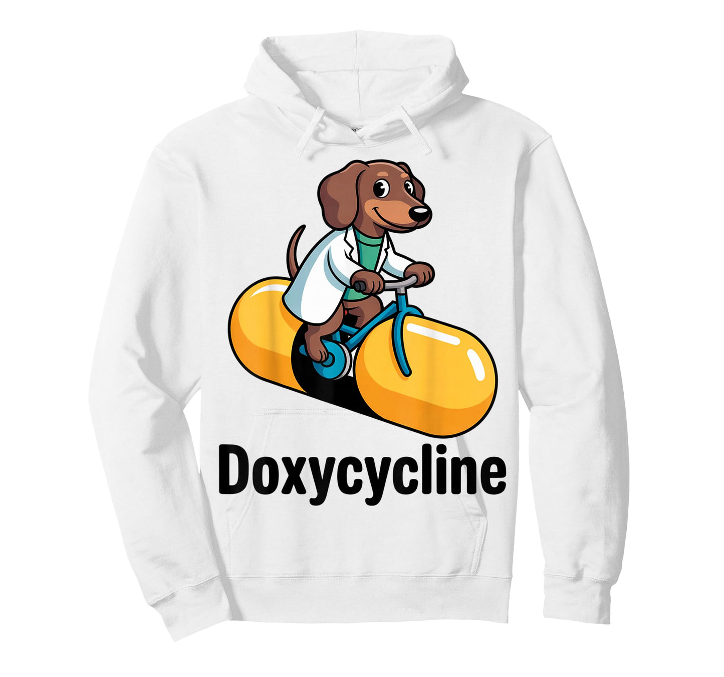 Doxycycline Funny Dachshund Pharmacist T-Shirt