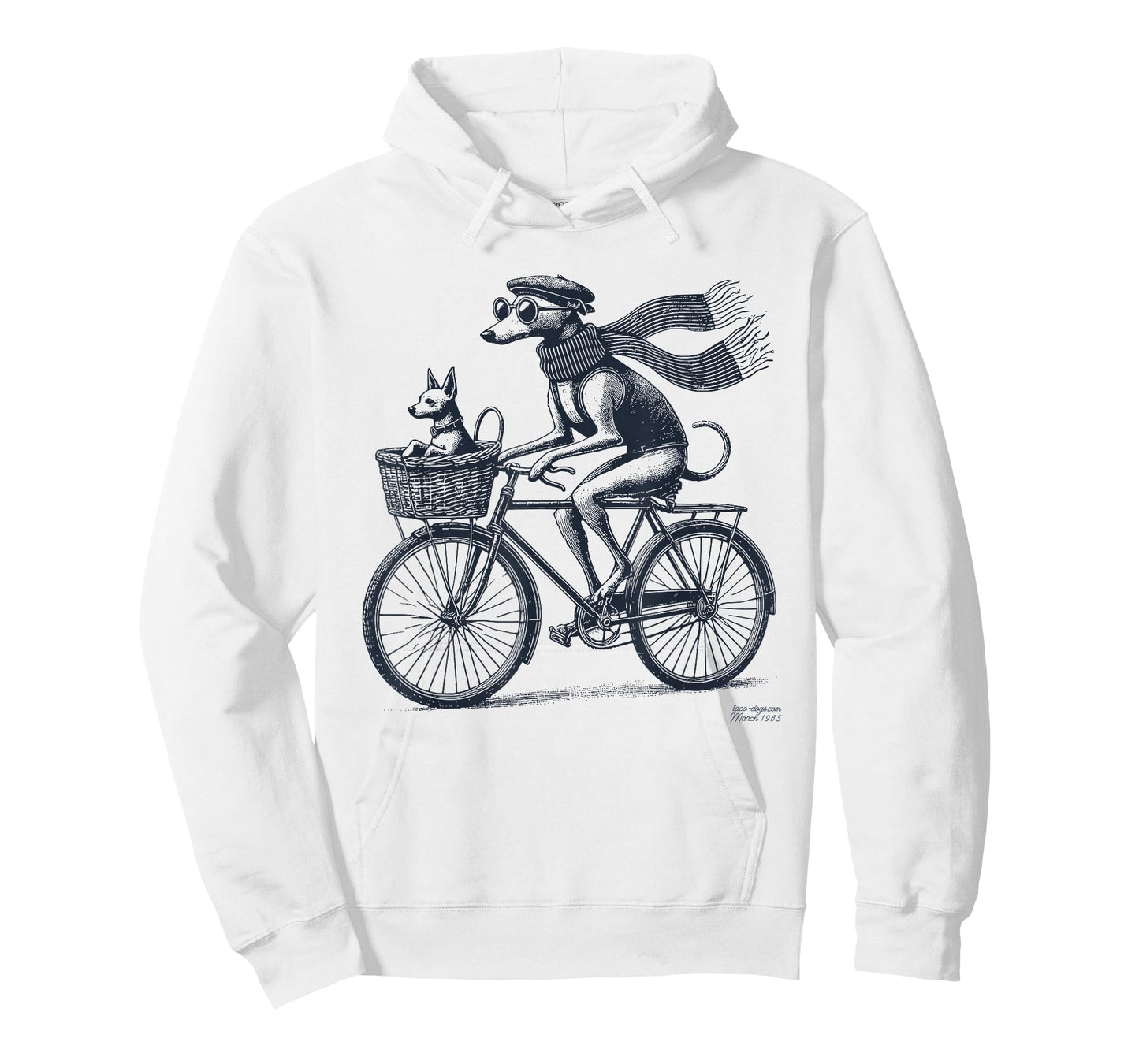 Italian Greyhound Whippet Bicycle Cycling Dog Mom Iggy Dad T-Shirt